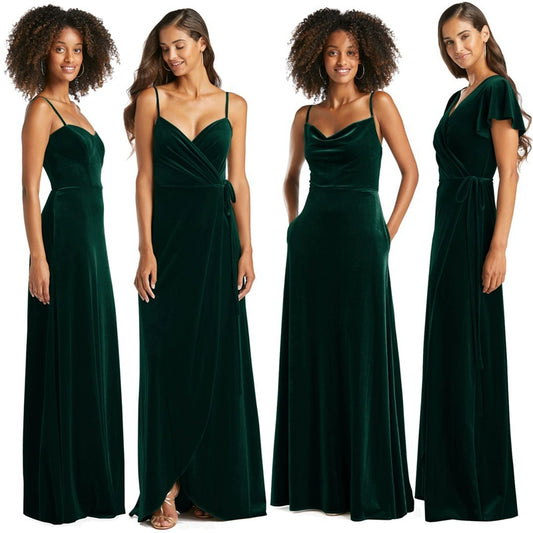 Demi-Season Bridesmaid Dress