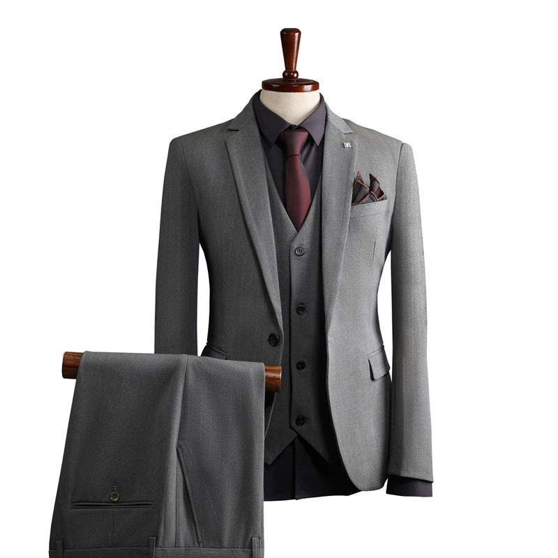 Men's 3 Piece Suit Set