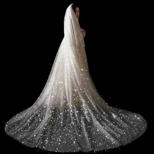 Retro Bridal Veil Hair Accessory
