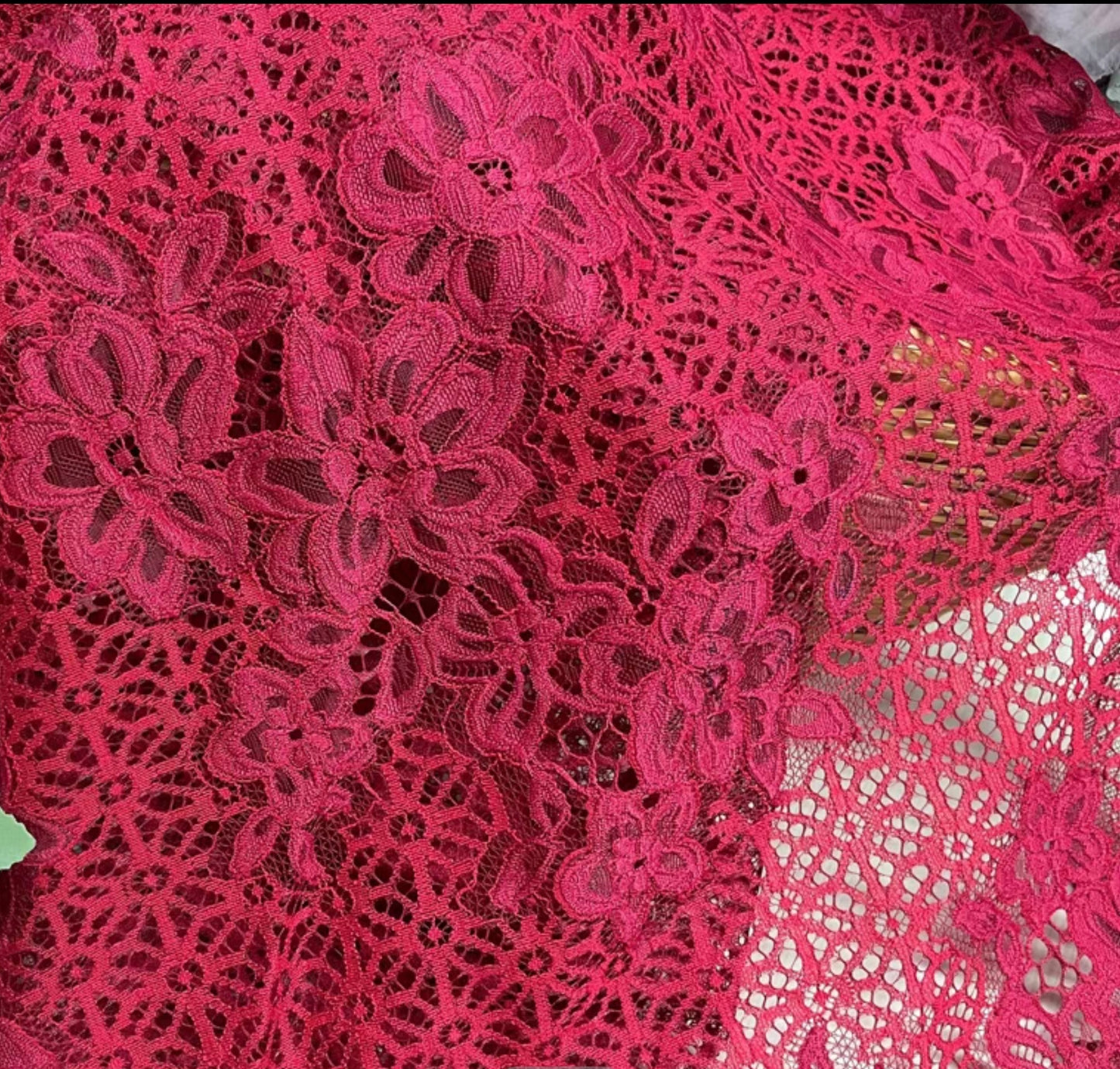 Lace fabric printing 3001-001