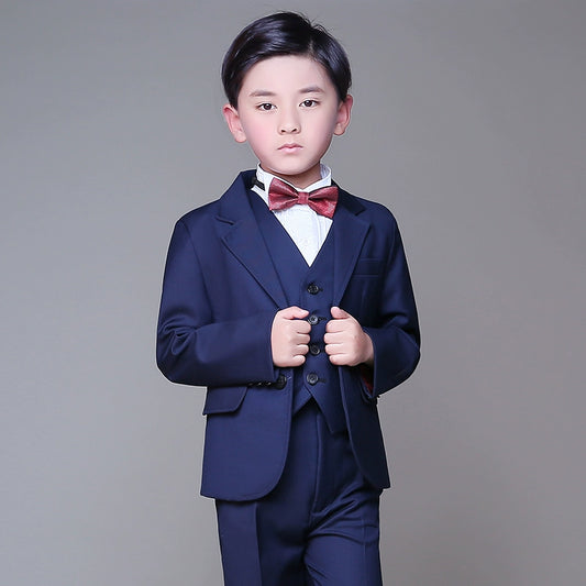 Boys' Formal Suit Set: Classic Jacket for Piano Performances