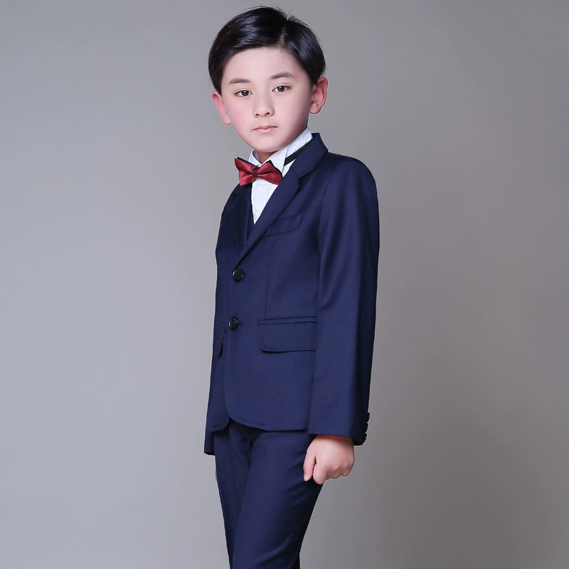 Classic Children's Suit Set: Korean Style Jacket for Flower Boys