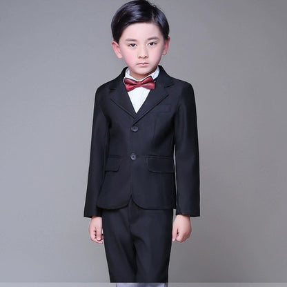 Classic Children's Suit Set: Korean Style Jacket for Flower Boys | Amehandmadesg