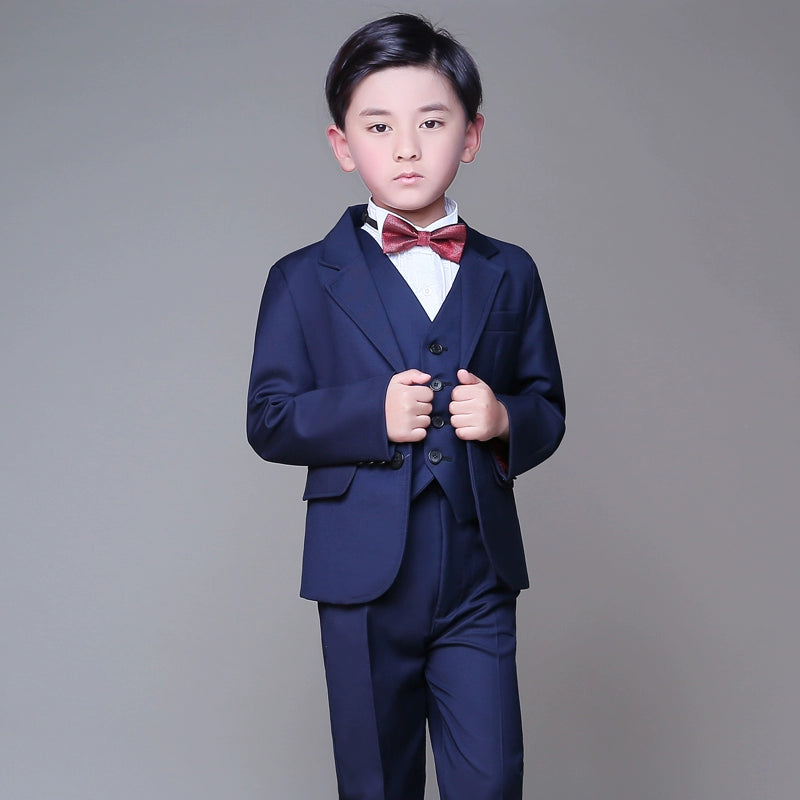 Classic Children's Suit Set: Korean Style Jacket for Flower Boys