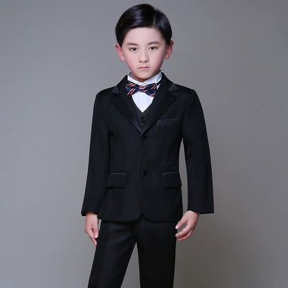 Boys' Formal Suit Set: Classic Jacket for Piano Performances