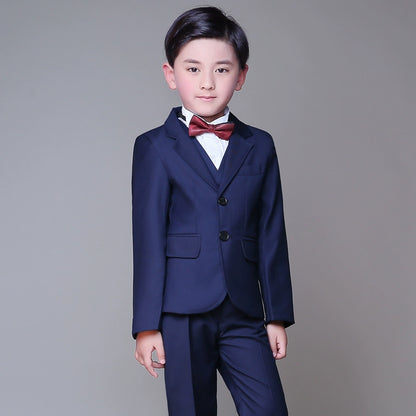 Classic Children's Suit Set: Korean Style Jacket for Flower Boys