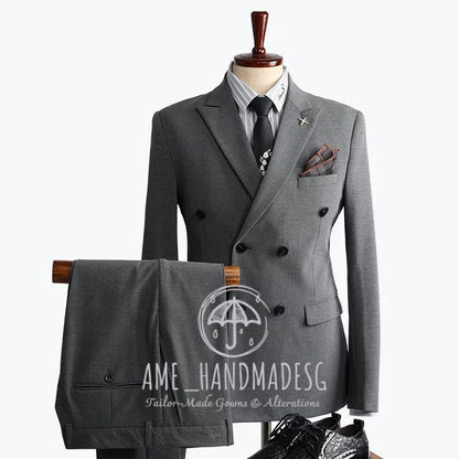 FANHOMME suits for men British style handsome business suits three-piece suits groom wedding dress