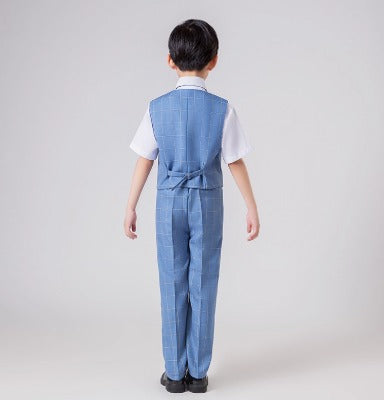 Flower Boy Vest Suit Set - Classic Children's Piano Costume