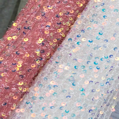 3mm gold glitter wire bottom sequin fabric clothing dress performance stage clothing background wall DIY supporting accessories