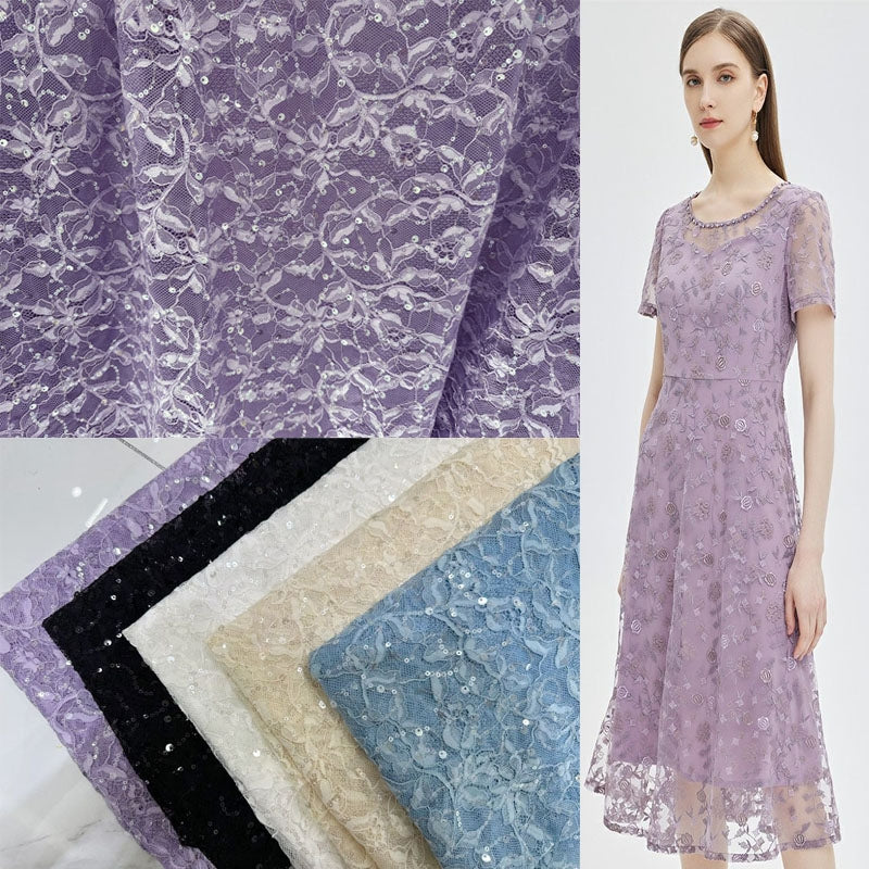 Lace fabric printing 3001-003