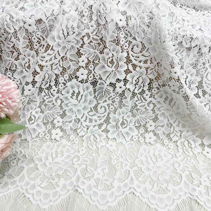 Lace fabric printing 3001-006