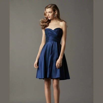 Blue Noble Annual Meeting Host Dress Skirt Evening Dress Women's Elegant Banquet Style Slim Dress