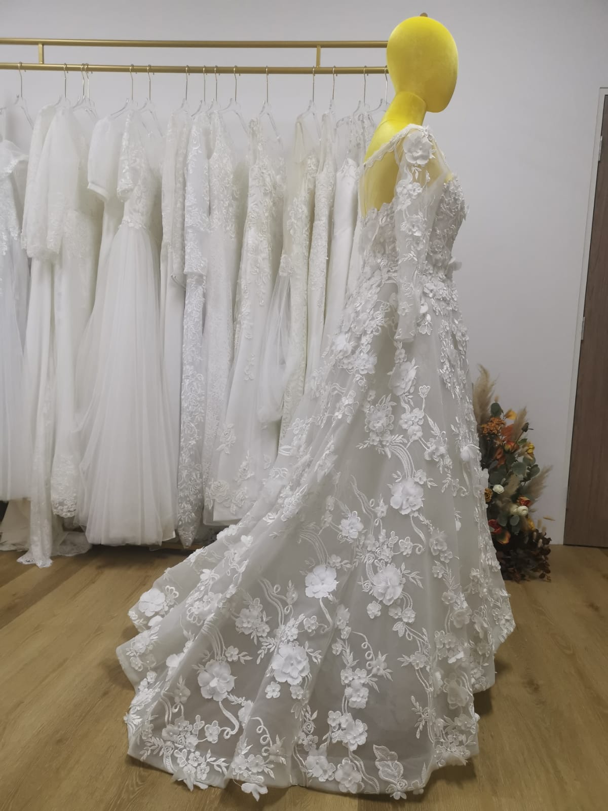 Wedding Bridal Gown R-0256