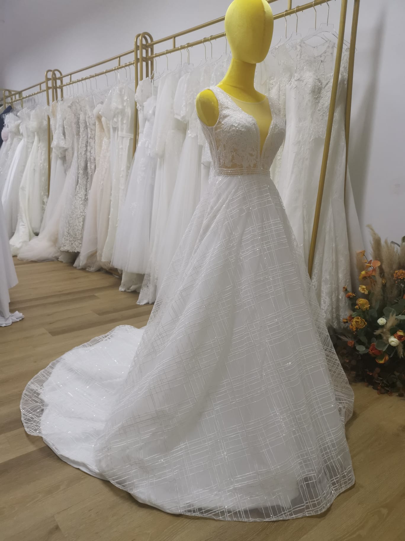 Wedding Bridal Gown R-0262