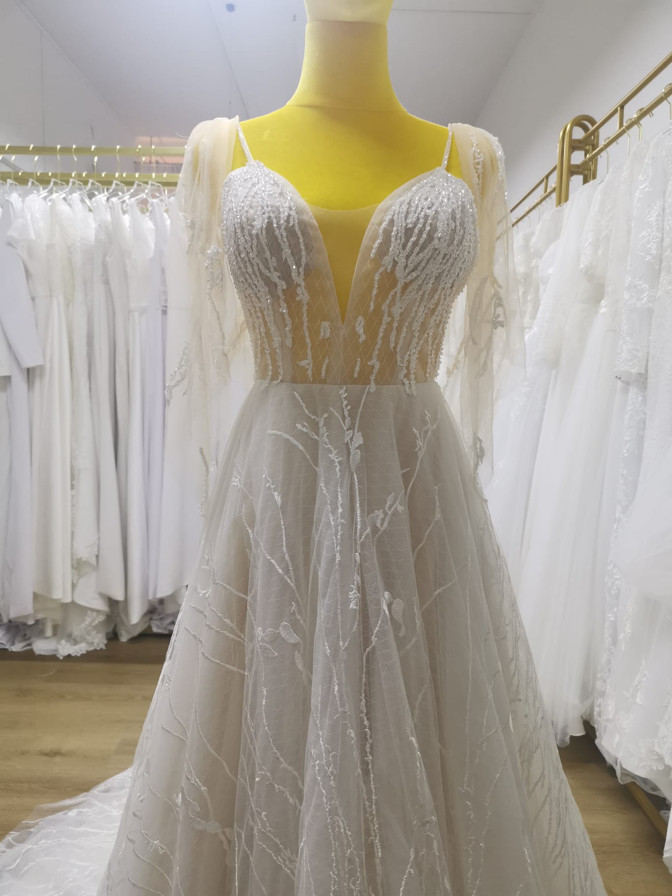Wedding Bridal Gown R-0268