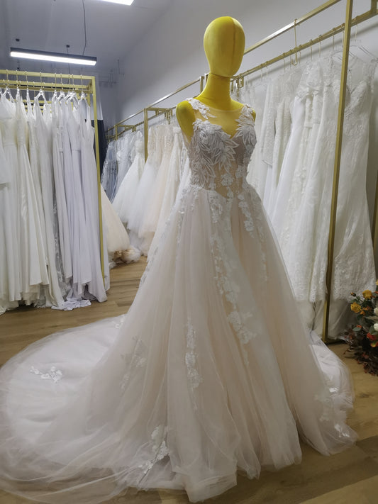 Wedding Bridal Gown R-0347