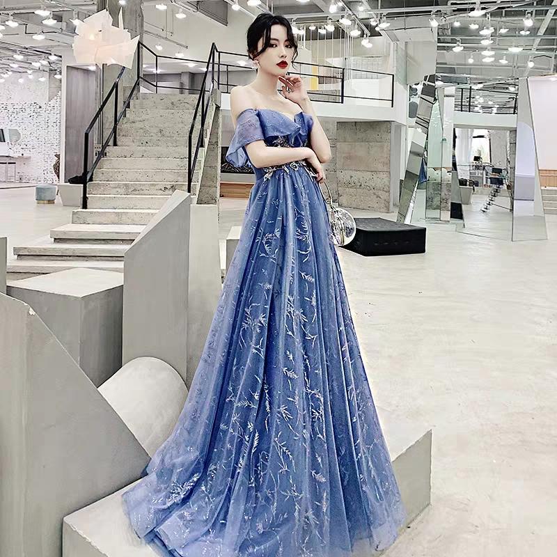 Adult evening dress female fairy dreams Mori floating silk super fairy students 18-year-old girl high-quality annual meeting dress