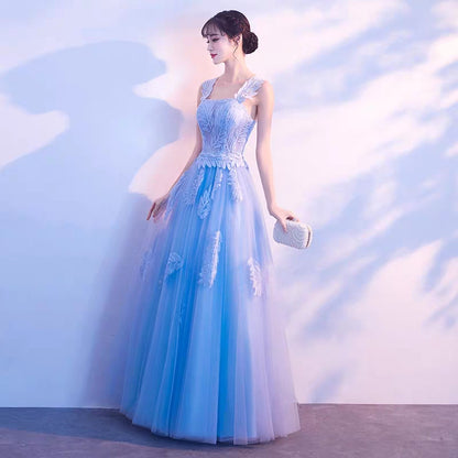 Evening dress skirt female new banquet noble long student slimming party fairy princess dream mini dress