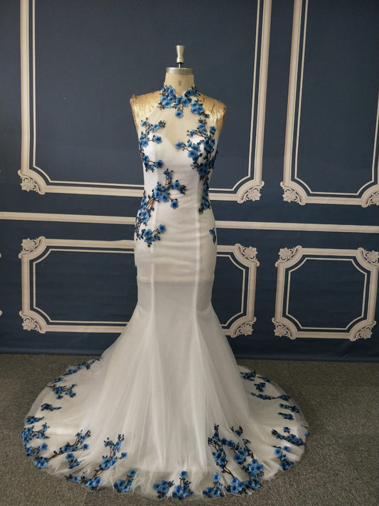 Cheongsham Wedding bridal gown 7-032
