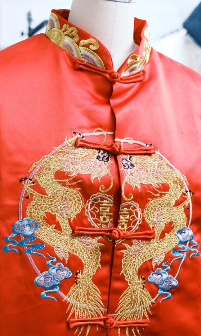 Traditional Chinese wedding dress KUA R1901