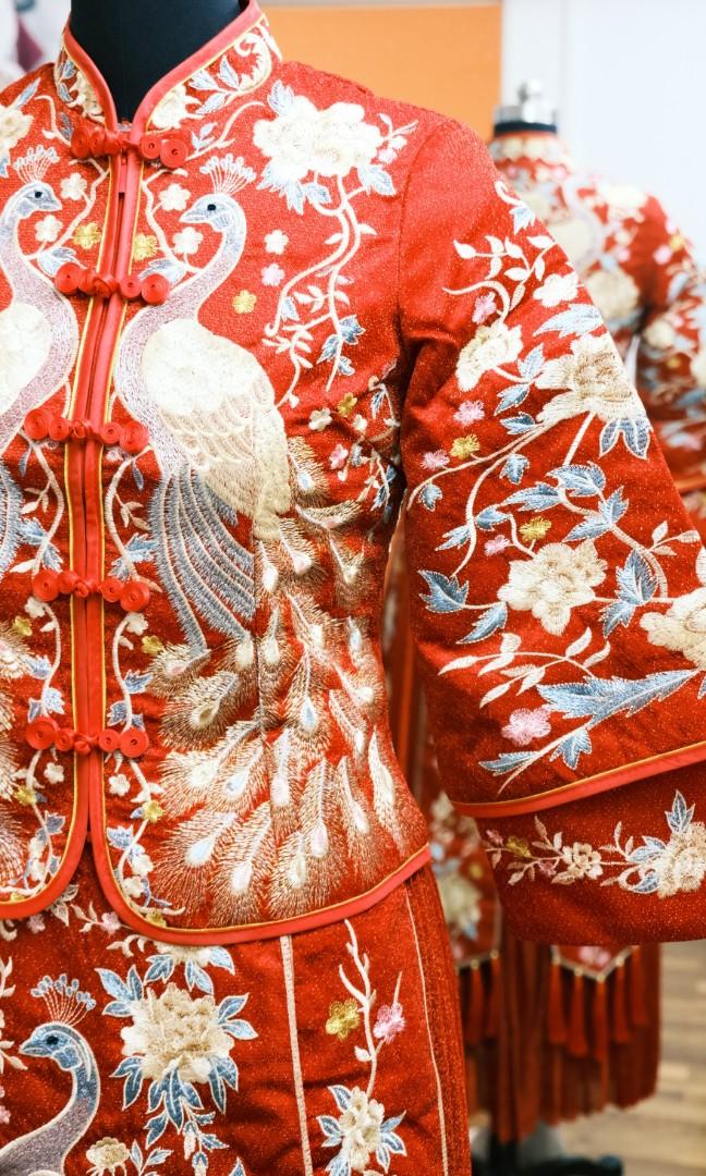 Traditional Chinese wedding dress KUA R1902