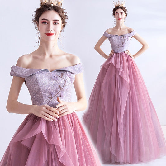 Angel troue rok mode-ontwerp troue prinses bruid troue roosterbrood rok jaarlikse prestasie troue rok 609. | Amehandmadesg