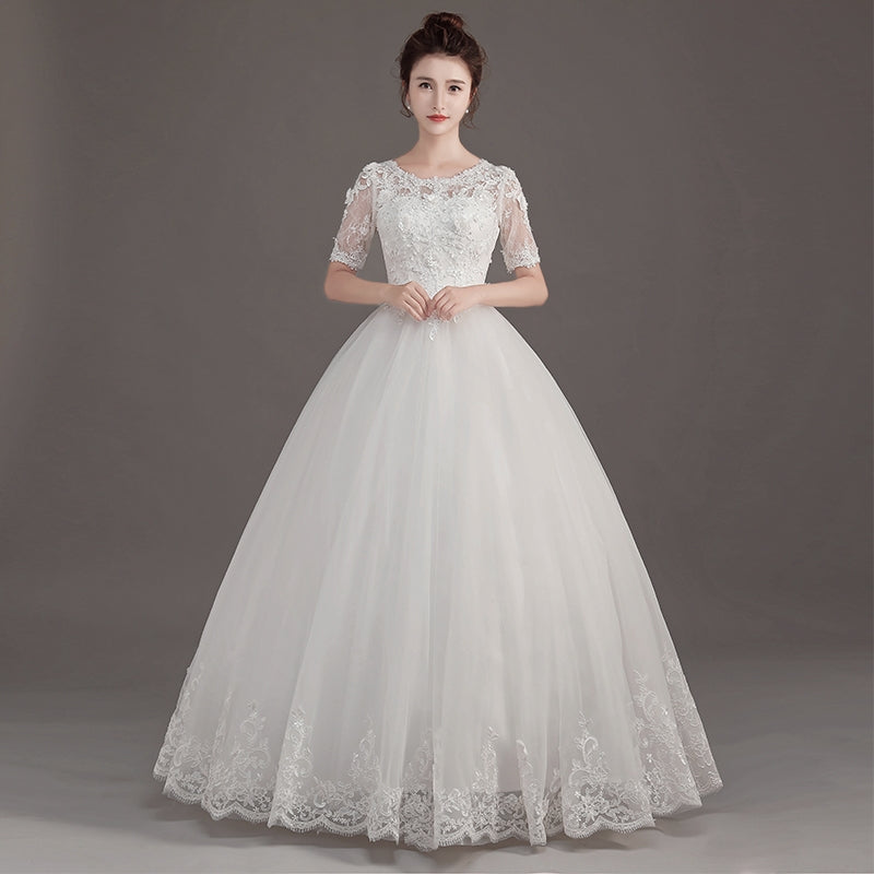 Wedding hot sale dress korea