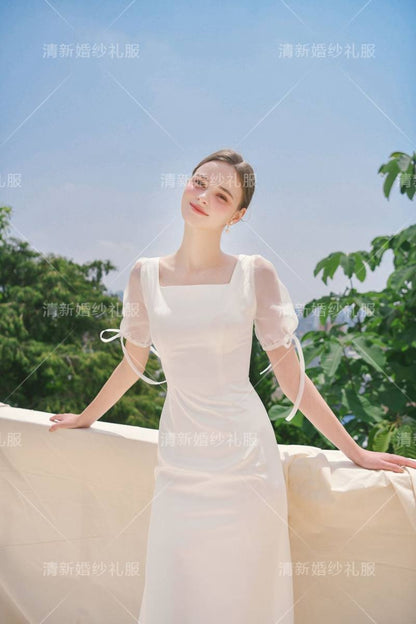 Off-Shoulder Princess ROM Gown